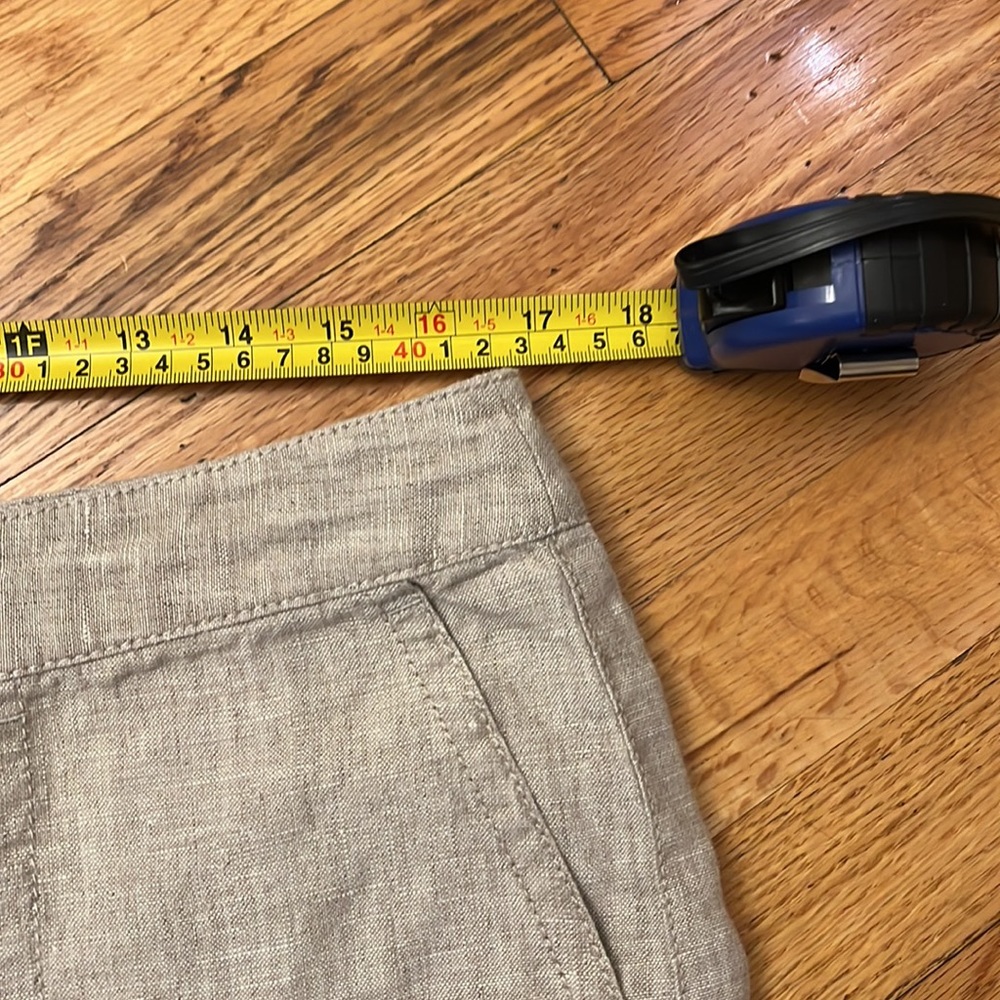 LizWear linen shorts- size L - Picture 8 of 8